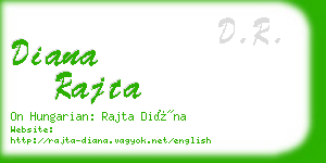 diana rajta business card